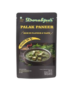 DORABJEES BRD PALAK PANEER FREEZE DRIED HEAT  AND EAT READY IN 5 MINS  50G