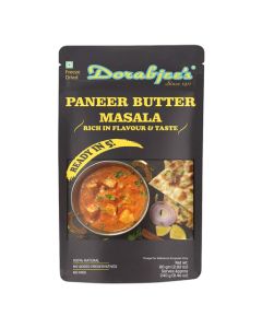 DORABJEES BRD PANEER BUTTER MASALA FREEZE DRIED HEAT  AND EAT READY IN 5 MINS  80G