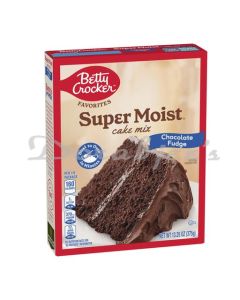 BETTY CROCKER SUPER MOIST CHOCOLATE FUDGE CAKE MIX 375G