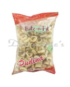 LITE N FIT SNACKS PUDINA RING FRYUMS 80G