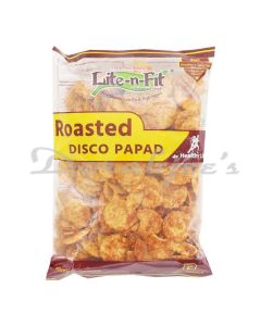 LITE N FIT SNACKS ROASTED DISCO PAPAD 150G