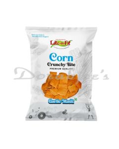 LITE N FIT CORN CRUNCHY BITES GARLIC MASTI 180G