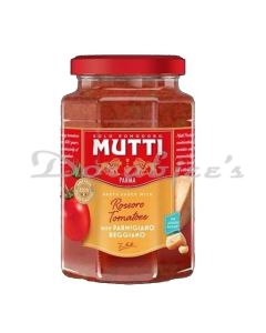 MUTTI ROSSORO TOMATOES AND PARMIGIANO REGGIANO  PASTA SAUCE 400G