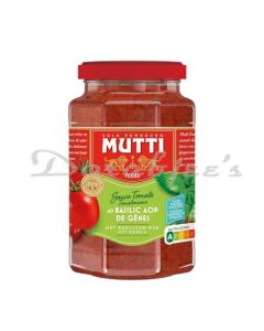 MUTTI ROSSORO TOMATOES AND GENOVESE BASIL PASTA SAUCE 400G