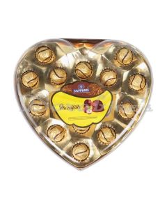 SAPPHIRE HAZELFILL T12 HEART SHAPE CHOCOLATE 160G