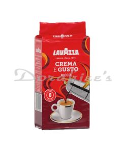 LAVAZZA CREMA E GUSTO RICCO GROUND COFFEE 250G