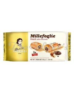 VICENZI PUFF PASTRY ROLLS FILLED WITH HAZELNUT CREAM 125 G