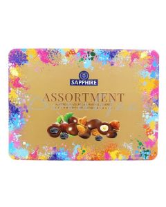 SAPPHIRE NUTTIES ASSORTED  GOLD 360GM