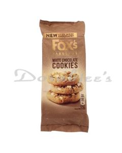 FOXS FABULOUS WHITE CHOCO COOKIE 180G
