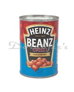 HEINZ BEANZ FIERY CHILLI 390G