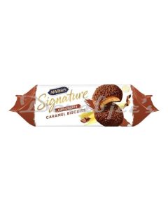 MCVITIES SIGNATURE CHOCOLATE CARAMEL BISCUITS 162G
