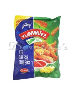 GODREJ YUMMIEZ FROZEN VEG CHEESE FINGERS 400G