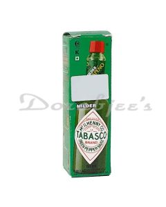 TABASCO GREEN PEPPER SAUCE MILD 60ML