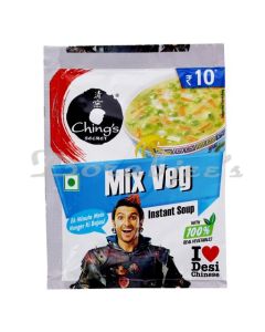 CHINGS INSTANT SOUP MIX VEG 15G