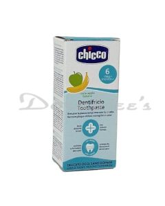 CHICCO TOOTH PASTE APPLE BANANA 6 MONTHS+ 50ML