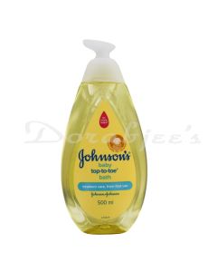 JOHNSONS BABY TOPTOTOE BODY WASH 500ML