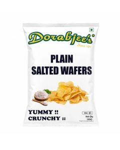 DORABJEES BRD PLAIN SALTED POTATO WAFERS CHIPS 100G