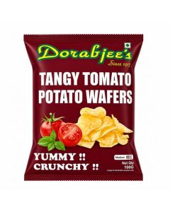 DORABJEES BRD TANGY TOMATO POTATO  WAFERS CHIPS 100G