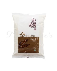 PURE AND SURE ORGANIC  WHEAT FLOUR 1 KG