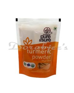 PURE AND SURE ORGANIC  TURMERIC POWDER 100G