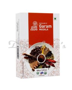 PURE AND SURE ORGANIC  GARAM MASALA 100G