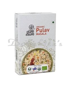 PURE AND SURE ORGANIC PULAV MASALA 100G