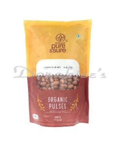 PURE & SURE ORGANIC  GROUND NUT 500G