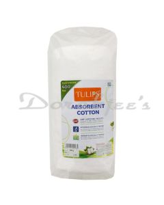 TULIPS ABSORBENT COTTON 400G