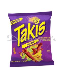 TAKIS FUEGO HOT CHILI PEPPER TORTILLA CHIPS 1134