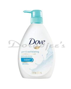 DOVE GENTLE EXFOLIATING NOURISHING BODY WASH 550ML