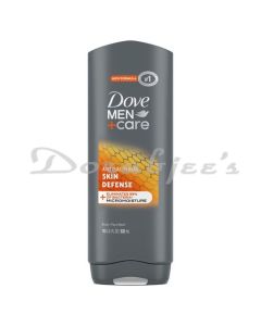 DOVE MEN CARE ANTIBACTERIAL SKIN DEFENSE BODY FACE WASH 532ML
