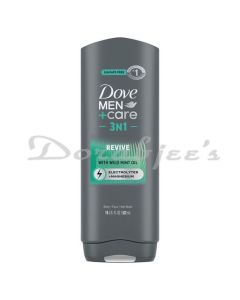 DOVE MEN CARE 3IN1 REVIVE WITH TEA TREE OIL BODY FACE WASH 532M