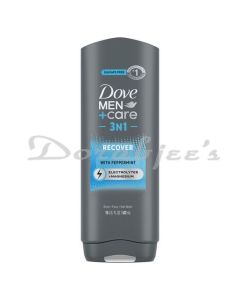 DOVE MEN CARE 3IN1 RECOVER BODY FACE HAIR WASH 532ML