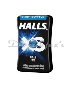 HALLS MENTOL PLSU CANDY SUGAR FREE 14G