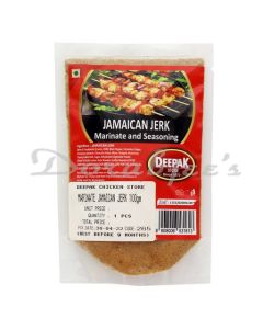DEEPAK CHICKEN STORE DCS JAMAICAN JERK MARINATED AND SEASONING MASALA 100G