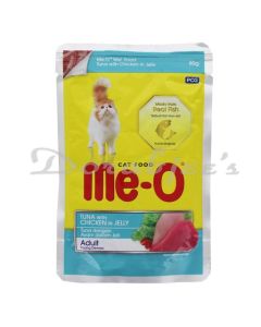 ME O CAT FOOD TUNA W CHICKEN IN JELLY 80G