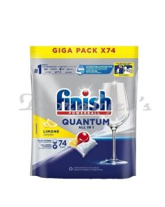 FINISH POWERBALL QUANTUM LEMON 74 CAPS 769G
