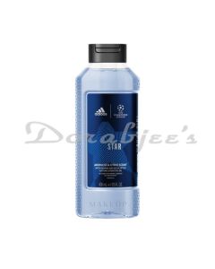 ADIDAS STAR AROMATIC AND  CITRUS SCENT SHOWER GEL 250ML