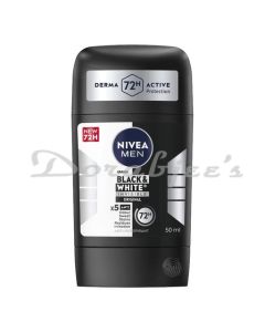 NIVEA MEN BLACK AND WHITE INVISIBLE ORIGINAL  DEO STICK 50ML