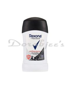 REXONA ANTIBACTERIAL INVISIBLE DEO STICK 40G
