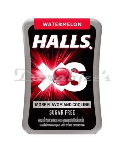 HALLS XS SUGAR FREE WATERMELON FLAVORED CANDY 12G
