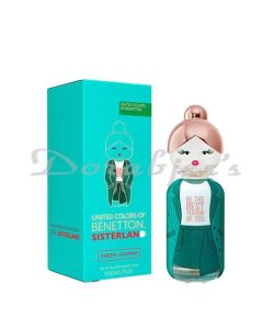 UNITED COLORS BENETTON SISTERLAND GREEN JASMINE EDP EAU DE PARFUM 80ML