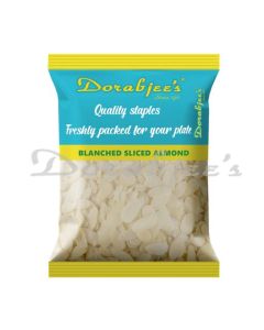 DORABJEES GSD BLANCHED SLICED ALMOND 250G
