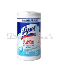 LYSOL CRISP LINEN SCENT DISINFECTING WIPES 473G