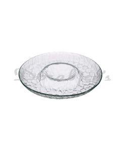 NATURALLYOURS SERVING GLASS TRAY 6353 1 PC