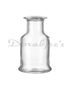 NATURALLYOURS GLASS JAR 100ML 49X H 10CMS