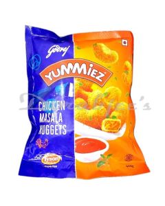 GODREJ YUMMIEZ FROZEN CHICKEN MASALA NUGGETS 400G