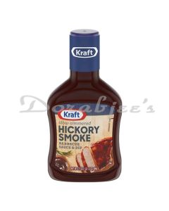 KRAFT HICKORY SMOKE BARBECUE SAUCE 496G