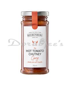 BEERENBERG AUSTRALIAN HOT TOMATO CHUTNEY 260G