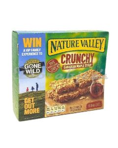 NATURE VALLEY ENERGY BAR CANADIAN MAPLE S6X2